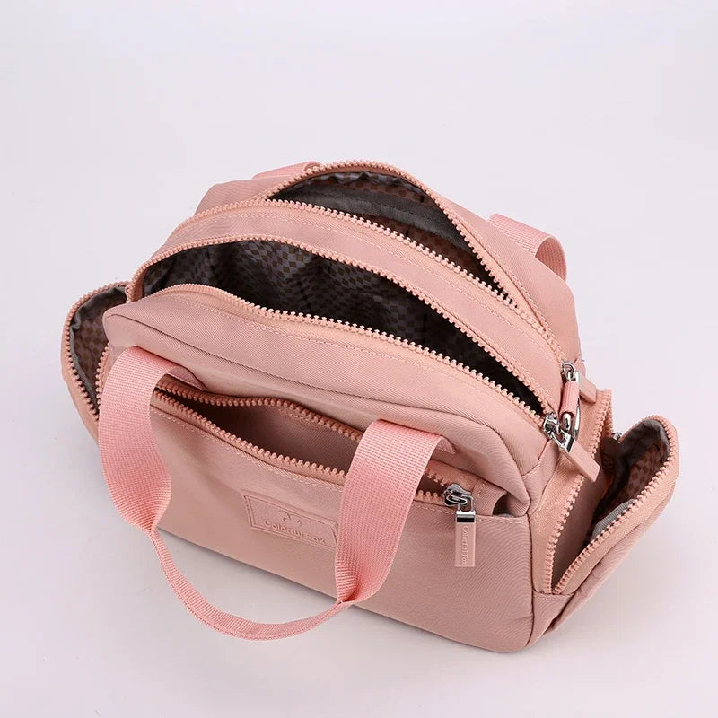 Damska Torebka Wodoodporna z Tkaniny Oxford – Lekka Torebka na Ramię i Crossbody