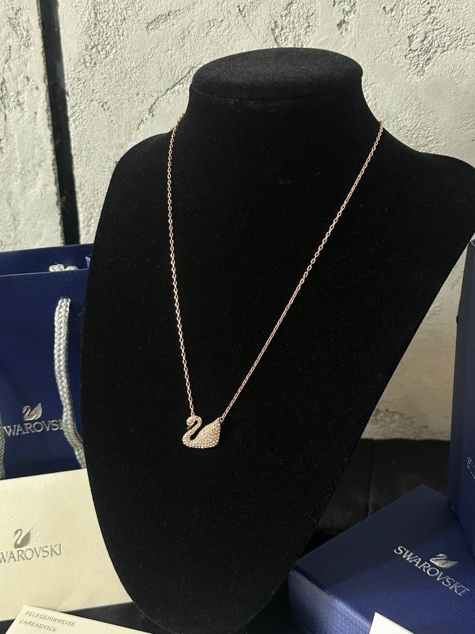 Biżuteria Swarovski nowa zestaw komplet
