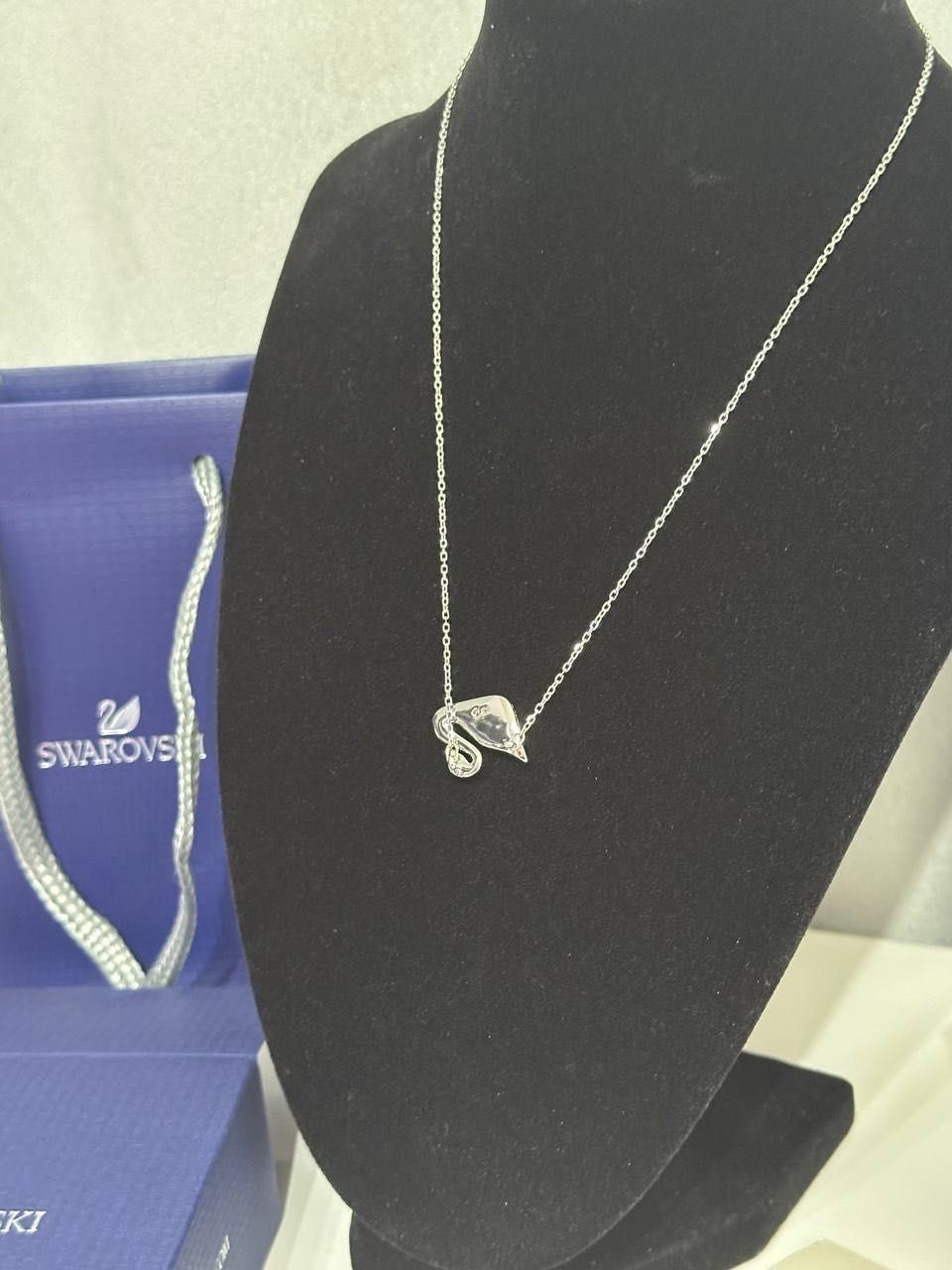 Swarovski naszyjnik nowy bez wad zestaw