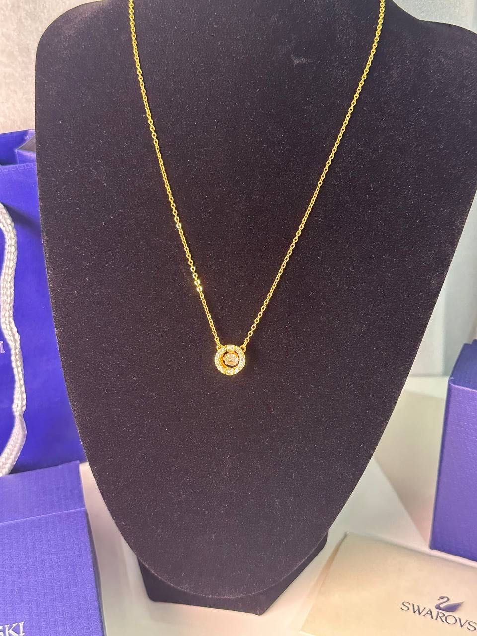 Biżuteria Swarovski nowa zestaw komplet Naszyjnik
