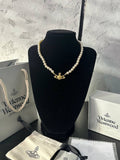 Vivienne Westwood naszyjnik choker z wisiorem nowy